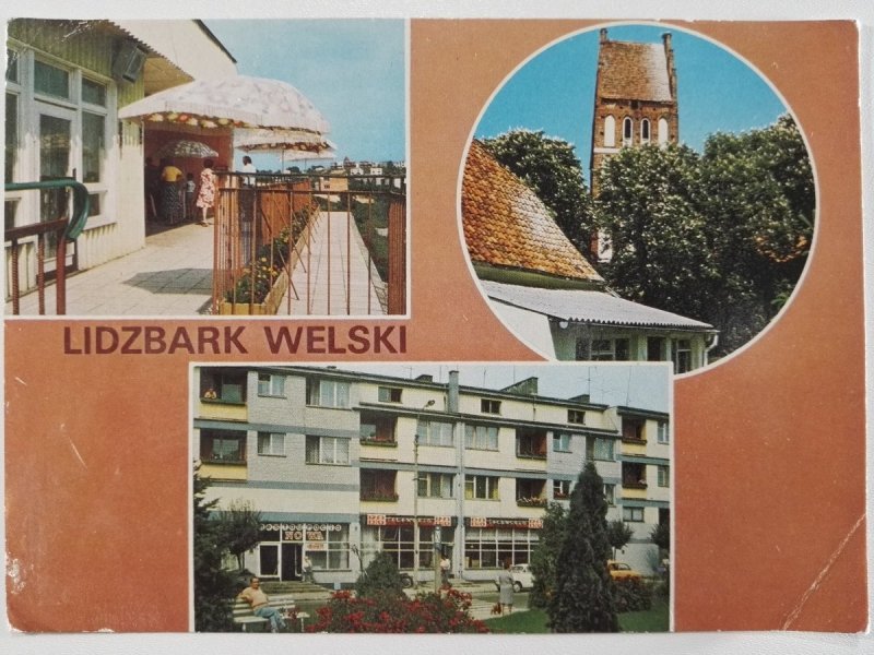 LIDZBARK WARMIŃSKI. OŚRODEK WYPOCZYNKOWY TELKOM-ZWUT. FRAGMENTY MIASTA