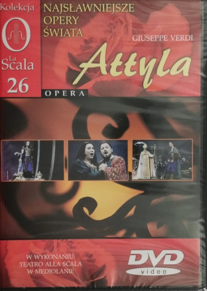 DVD. KOLEKCJA LA SCALA: 26. ATTYLA - Giuseppe Verdi