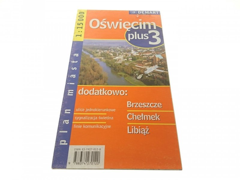OŚWIĘCIM PLUS 3. PLAN MIASTA (2004)
