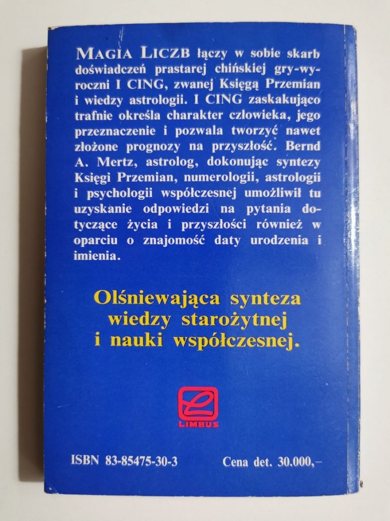 MAGIA LICZB - Bernd A. Mertz 
