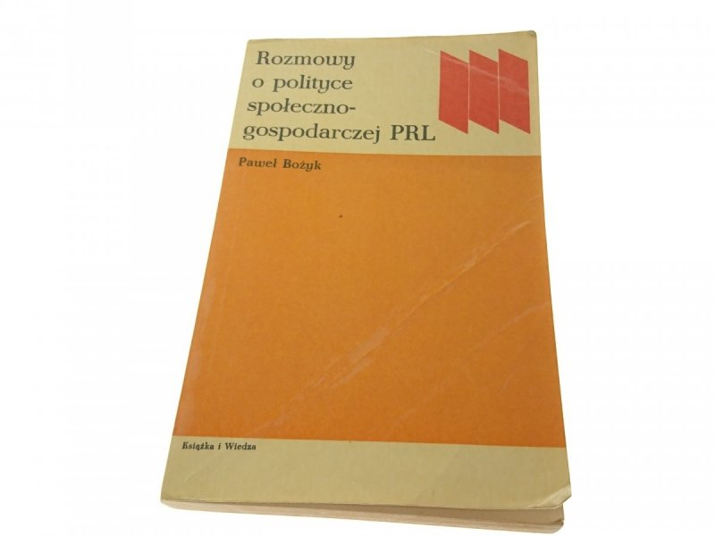 ROZMOWY O POLITYCE SPOŁECZNO-GOSPODARCZEJ PRL
