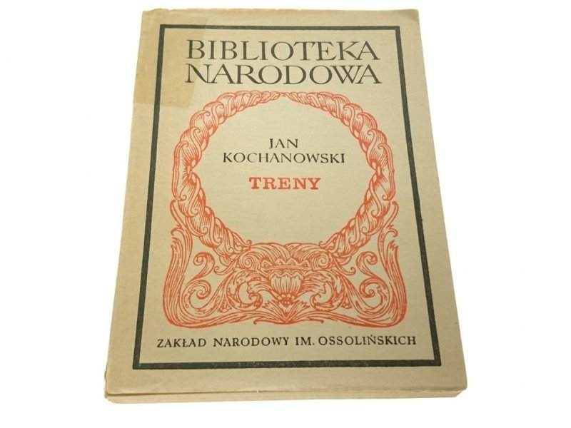 TRENY - Jan Kochanowski (Wydanie XII 1969)