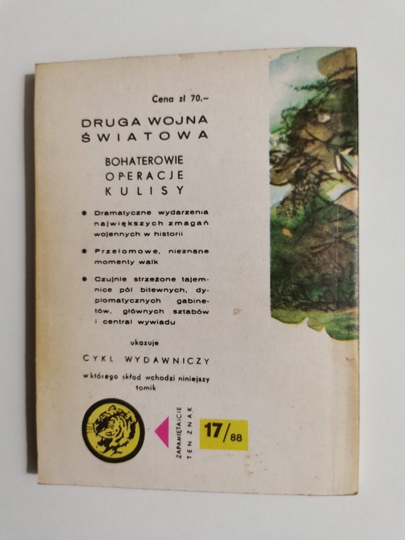 ŻÓŁTY TYGRYS: DYMY NA PRZEDPOLACH - Janusz Figura 1988