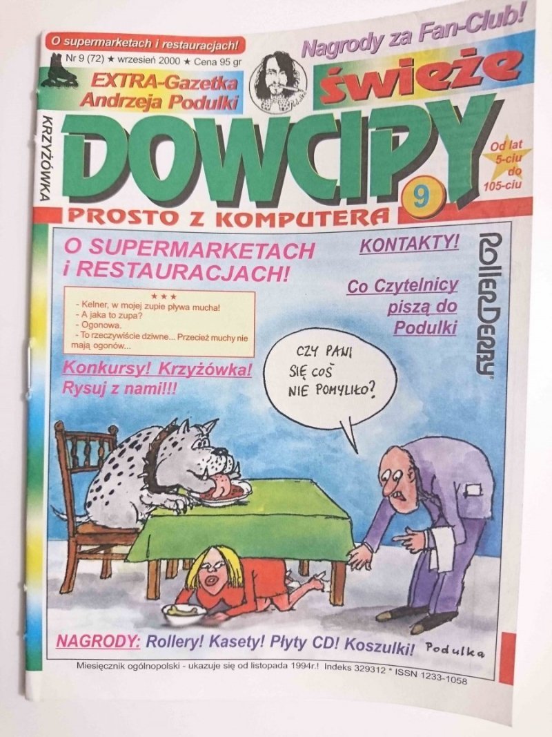 ŚWIEŻE DOWCIPY O SUPERMARKETACH NR 9 (72) WRZESIEŃ 2000