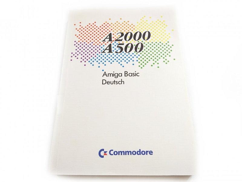A2000 A500 AMIGA BASIC DEUTSCH. COMMODORE