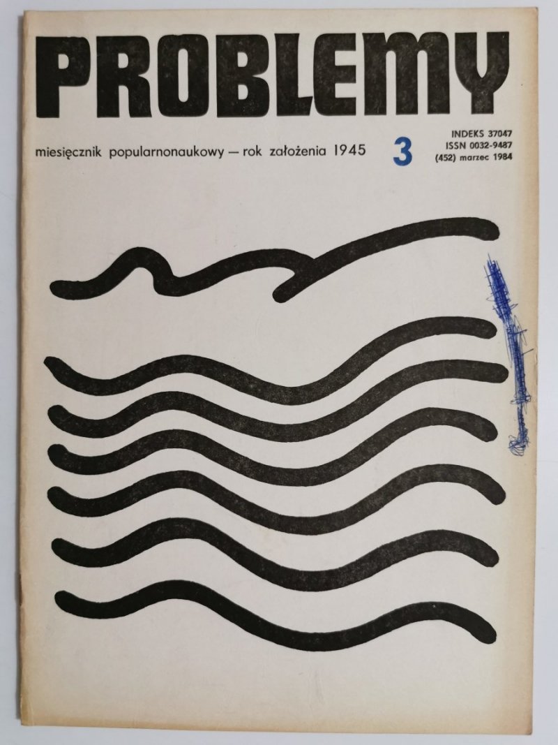 PROBLEMY MIESIĘCZNIK POPULARNONAUKOWY NR 3 1984