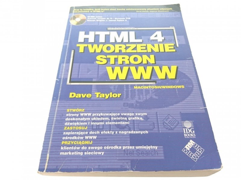 HTML 4 TWORZENIE STRON WWW - Dave Taylor (1998)