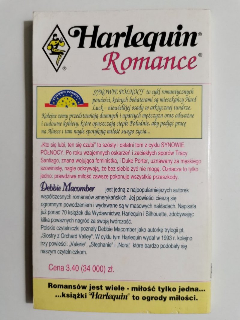 KTO SIĘ LUBI, TEN SIĘ CZUBI - Debbie Macomber 1996