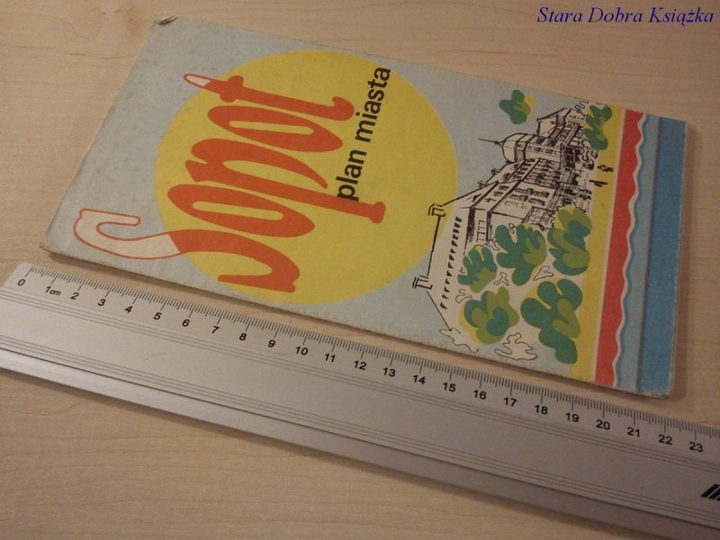 SOPOT 1987 PLAN MIASTA