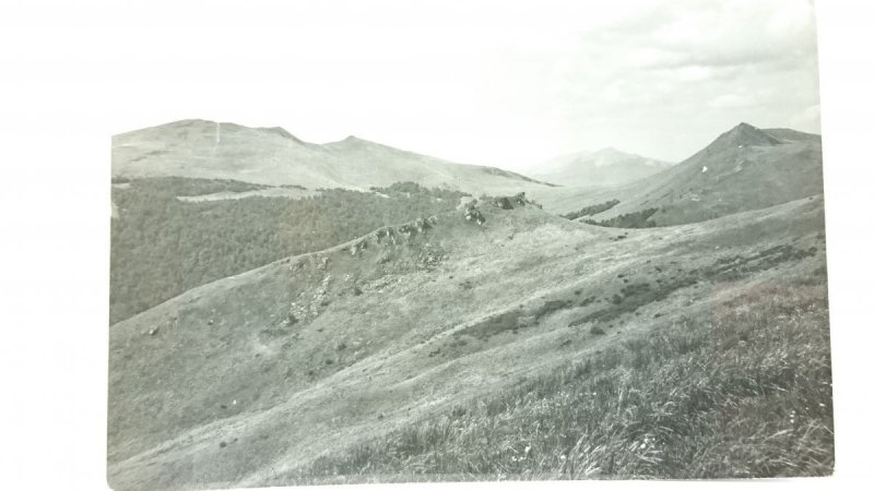 BIESZCZADY. WIDOK Z HALICZA NA TARNICĘ