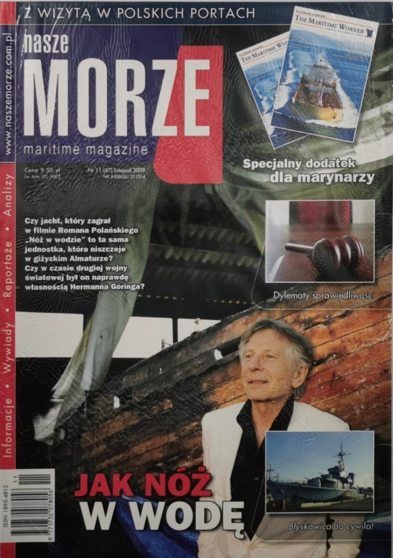 NASZE MORZE NR 11 (47) LISTOPAD 2009