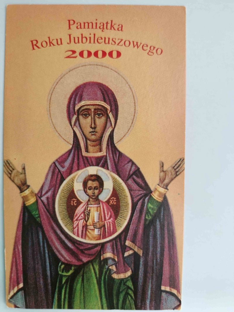 PAMIĄTKA ROKU JUBILEUSZOWEGO 2000