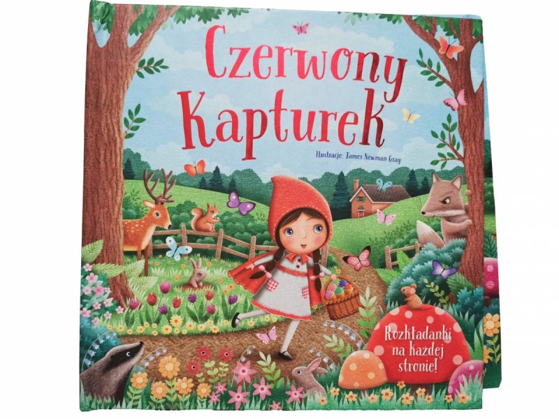 CZERWONY KAPTUREK. Bajka rozkładanka