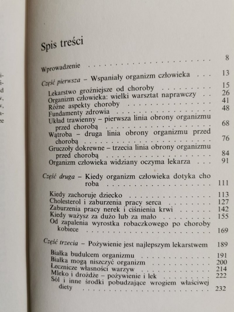 POŻYWIENIE NAJLEPSZYM LEKARSTWEM - Henry G. Bieler 1993