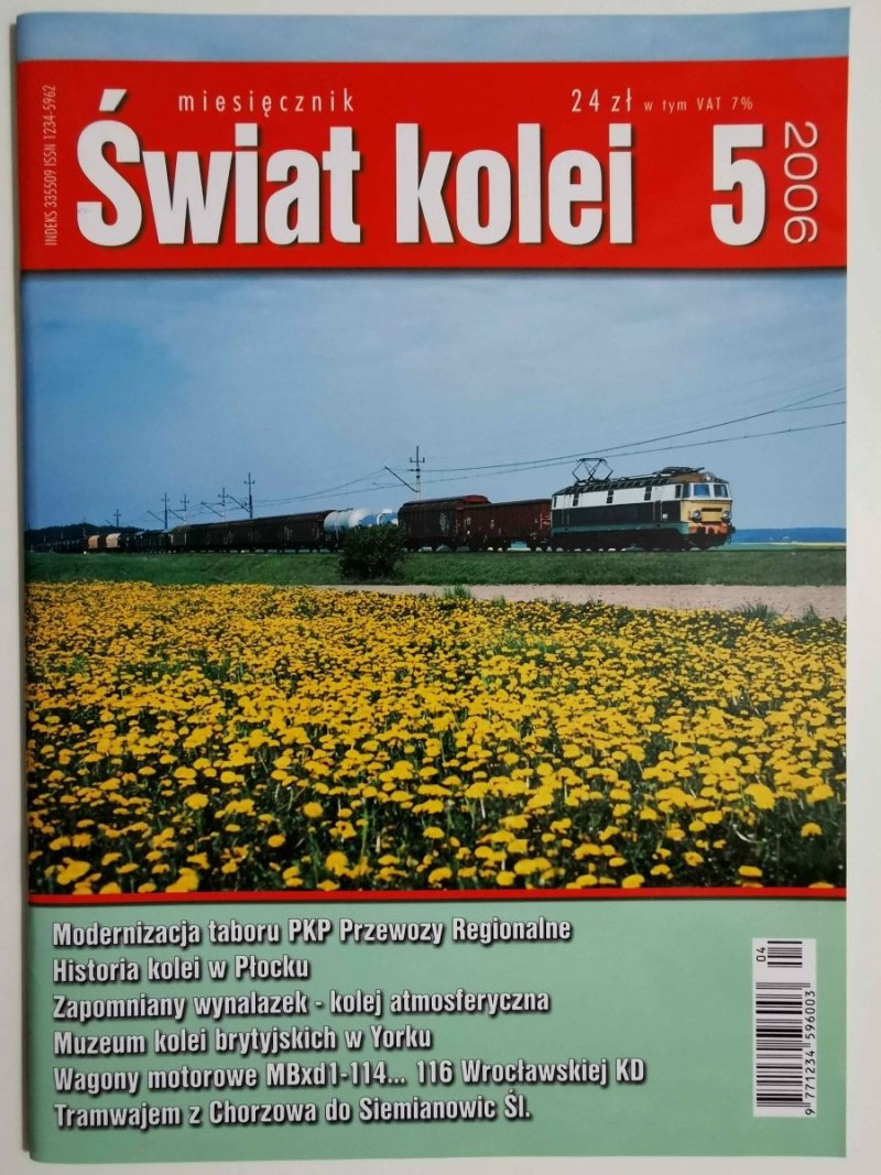 Miesięcznik. Świat kolei 05/2006