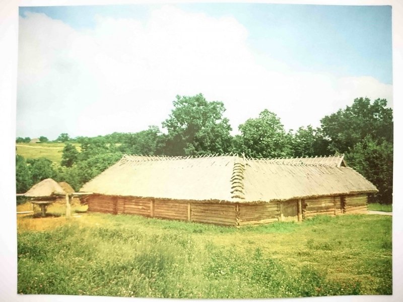 FARMSTEAD FROM THE VILLAGE OF SOLOVYI, VOLHYN REGION. MID-19TH CENTURY