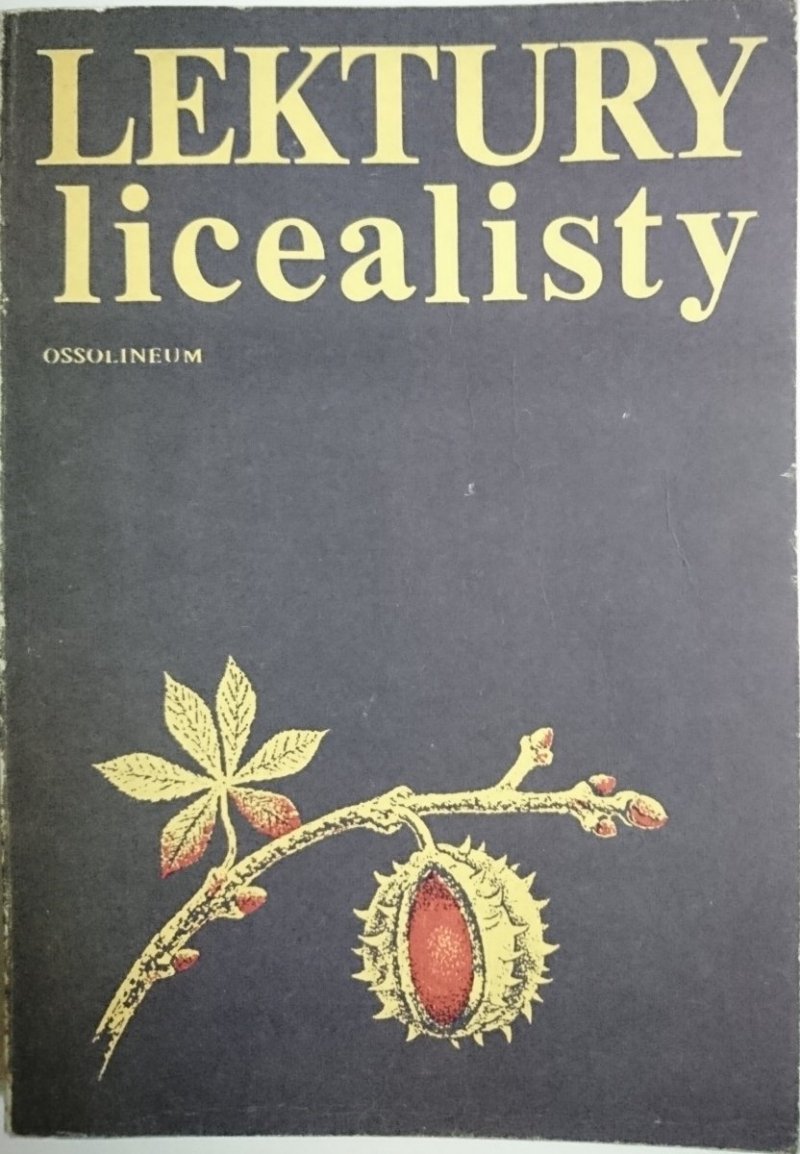 LEKTURY LICEALISTY. SZKICE - Red. Pykosz 1986