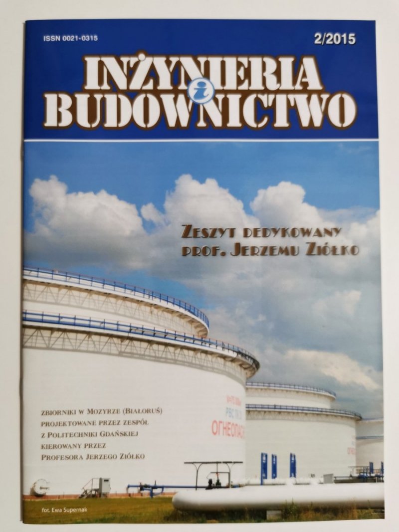 INŻYNIERIA I BUDOWNICTWO NR 2/2015