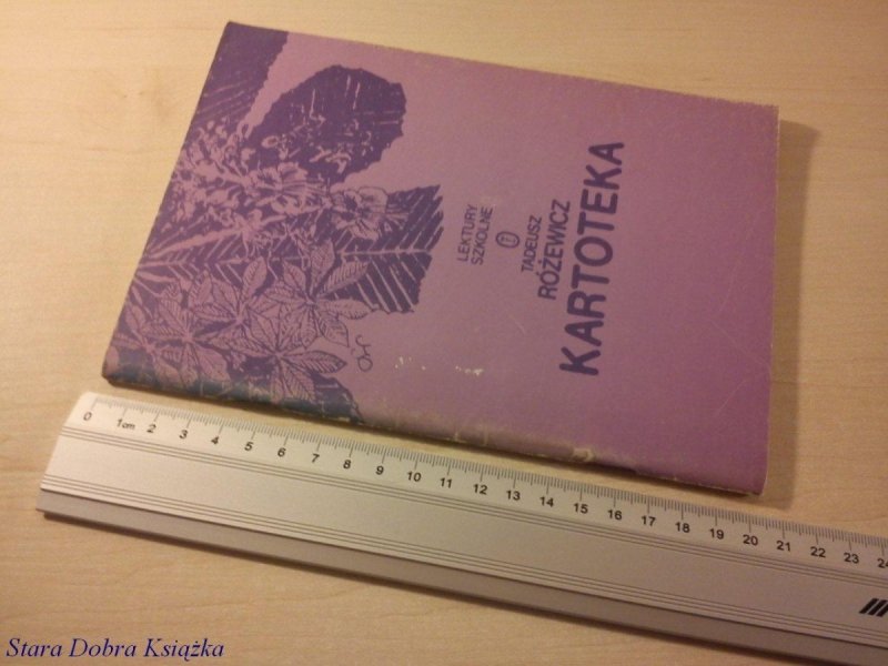 KARTOTEKA - Tadeusz Różewicz (1986)