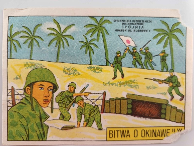 BITWA O OKINAWE GDAŃSK RYSUNEK