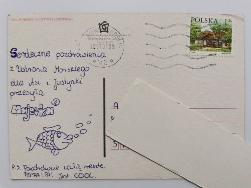 POZDROWIENIA Z USTRONIA MORSKIEGO FOT. R. GAUER