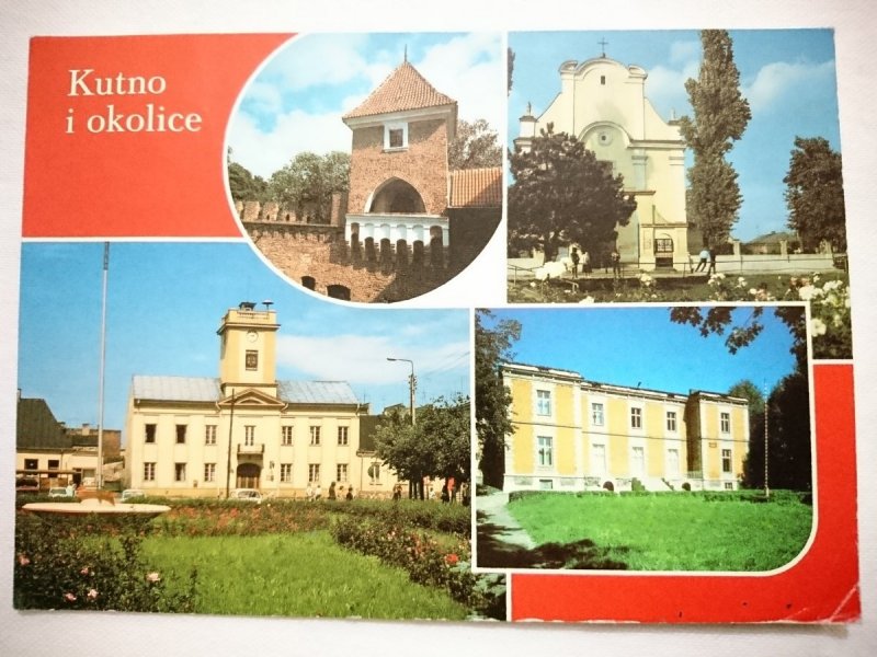KUTNO I OKOLICE. CZTERY UJĘCIA FOT. JOHANN I INNI