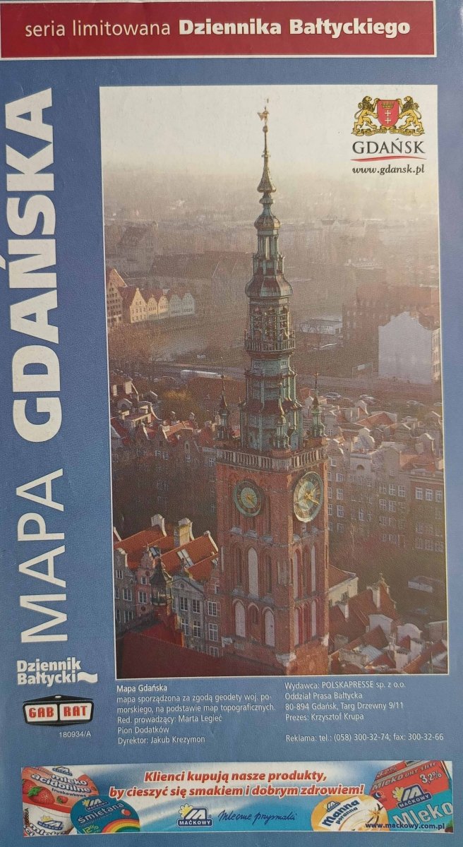 MAPA GDAŃSKA