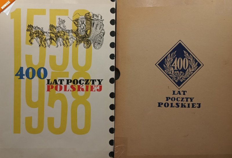 400 LAT POCZTY POLSKIEJ 1558-1958