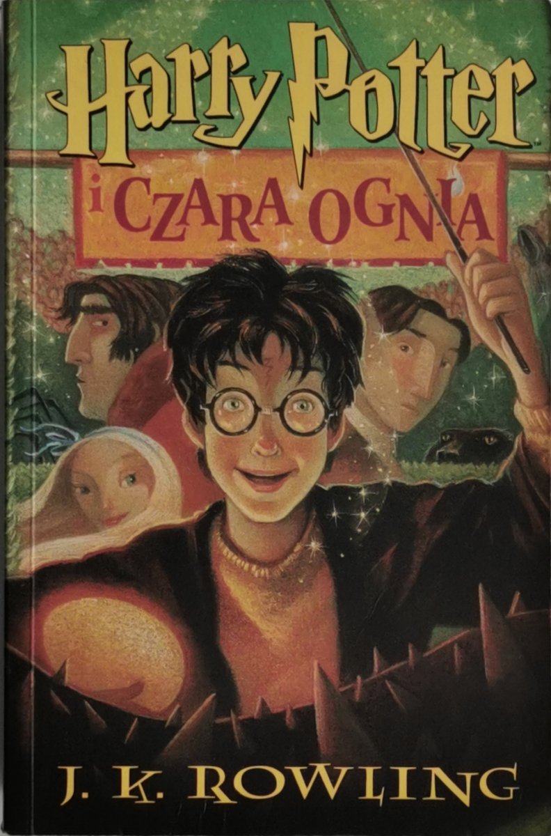 HARRY POTTER I CZARA OGNIA - J. K. Rowling