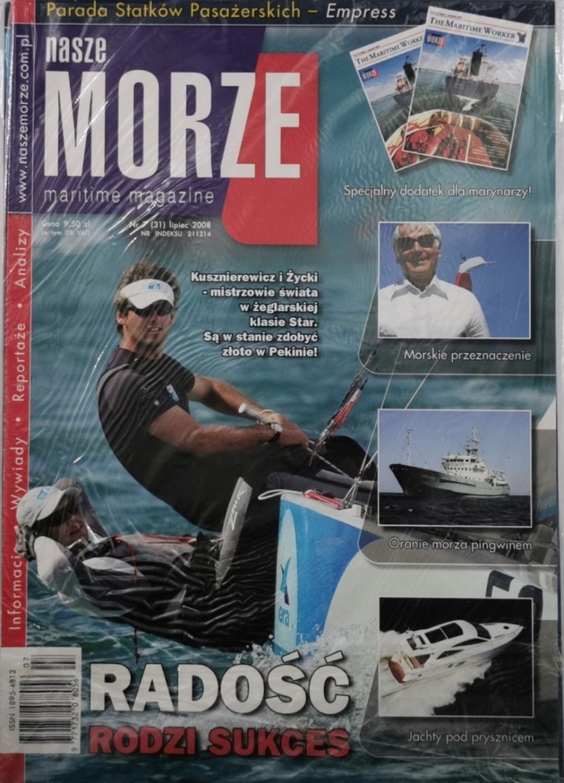NASZE MORZE NR 7 (31) LIPIEC 2008
