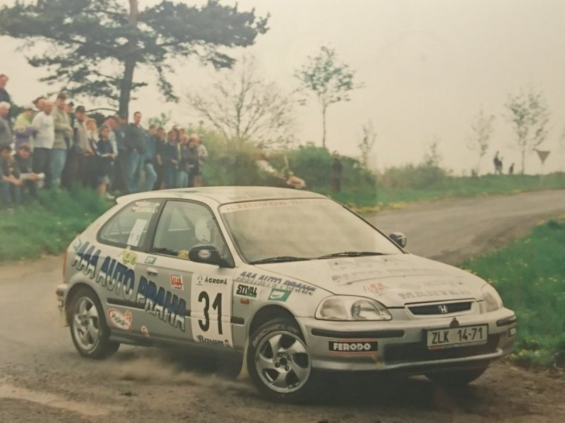 RAJD WRC 2005 ZDJĘCIE NUMER #058 HONDA CIVIC
