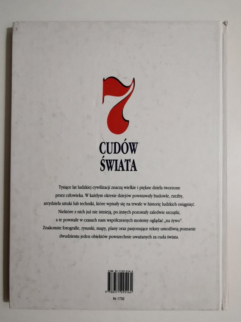 7 CUDÓW ŚWIATA STAROŻYTNEGO - Reg Cox, Neill Morris 1998