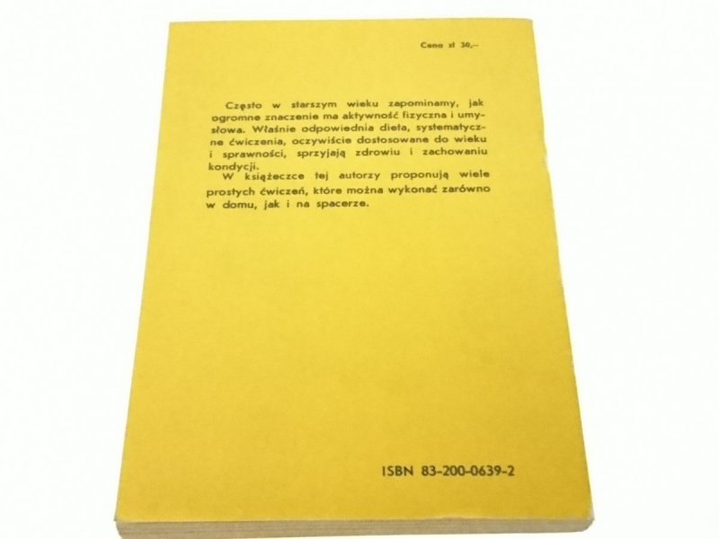 BĄDŹ SPRAWNY PRZEZ CAŁE ŻYCIE 1983