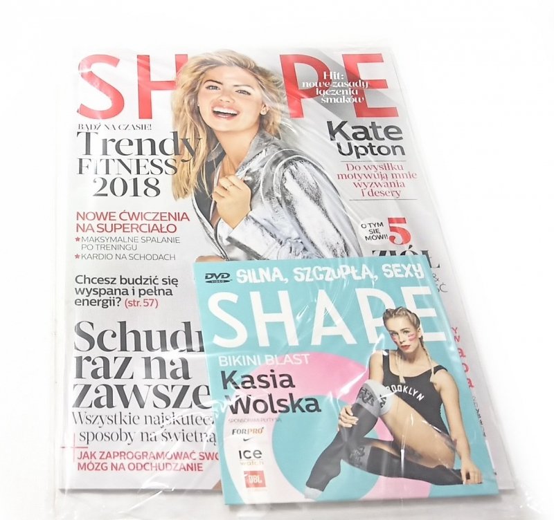 SHAPE NR 1-2 STYCZEŃ-LUTY 2018 Z PŁYTĄ DVD