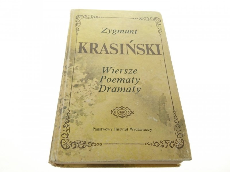 WIERSZE POEMATY DRAMATY - Zygmunt Krasiński 1990