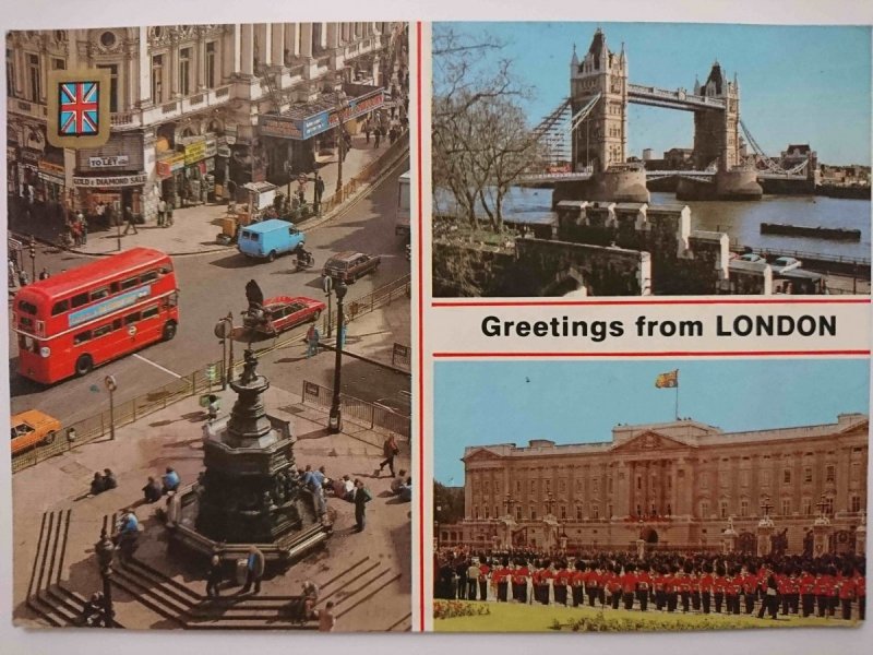 GREETINGS FROM LONDON