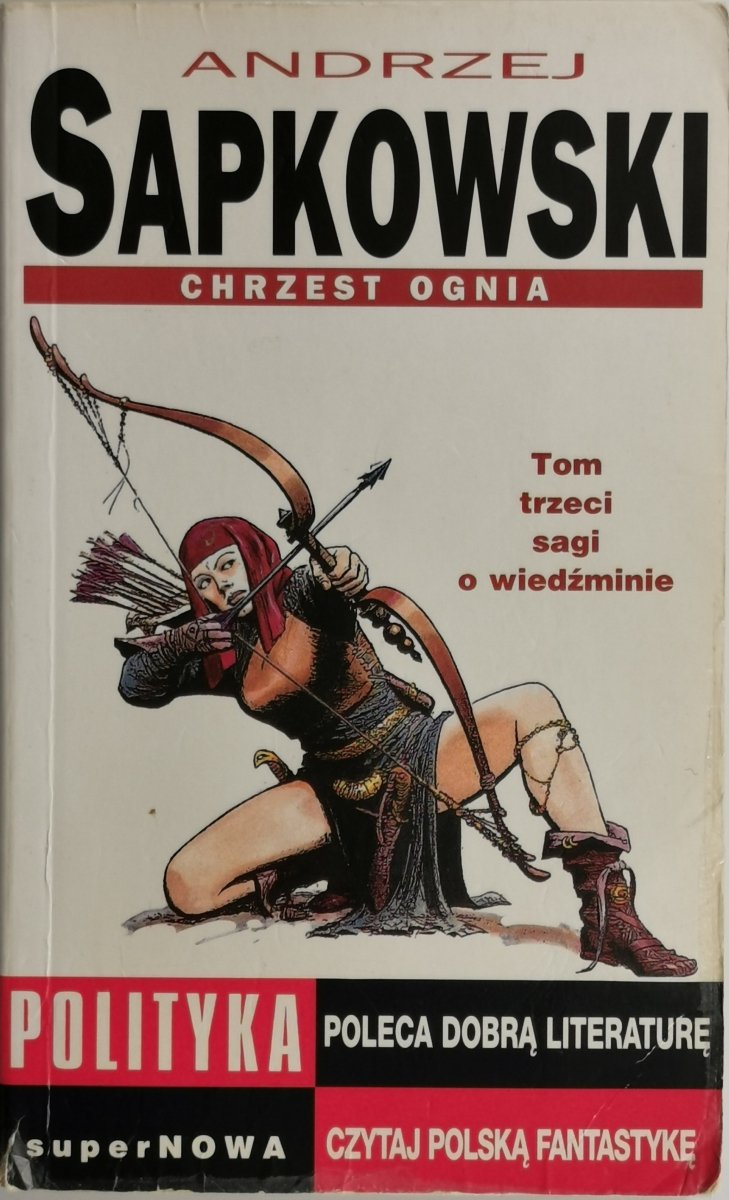 CHRZEST OGNIA - Andrzej Sapkowski