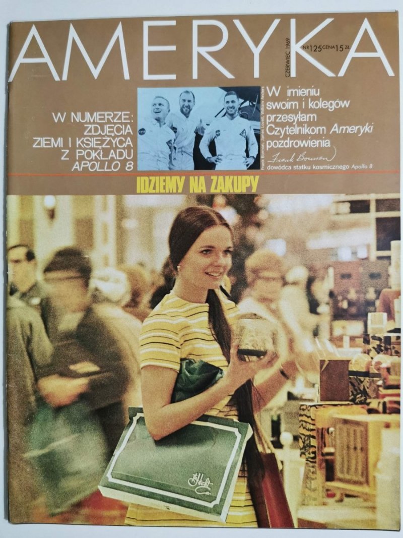 AMERYKA NR 125 CZERWIEC 1969 IDZIEMY NA ZAKUPY 
