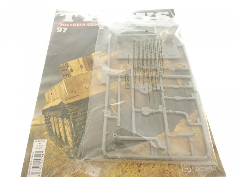 TYGRYS HISTORIA CZOŁGU I MODEL DO SKŁADANIA NR 097