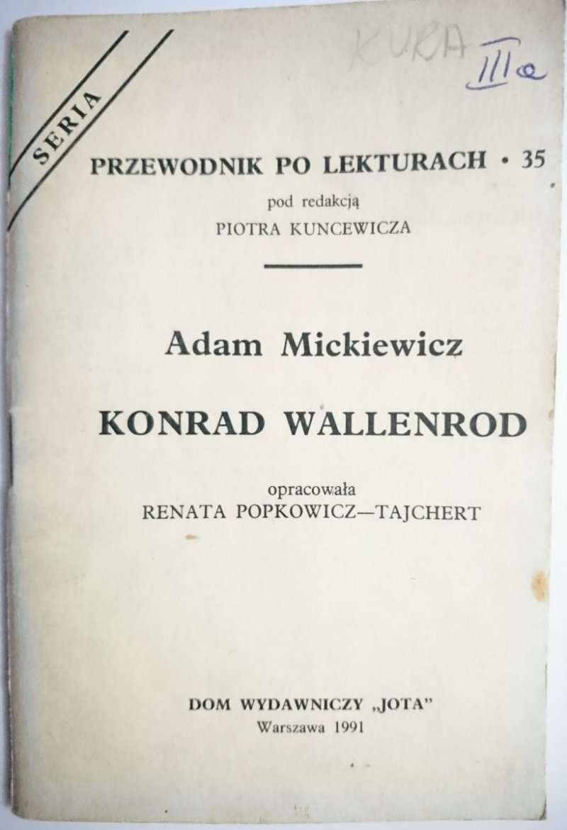 PRZEWODNIK PO LEKTURACH NR 35 KONRAD WALLENROD