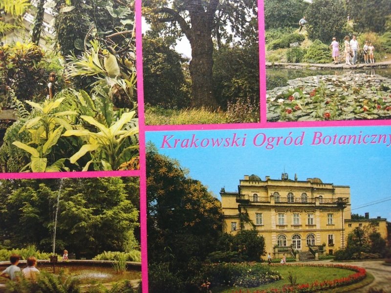 KRAKÓW. OGRÓD BOTANICZNY, ZAŁOŻONY FOT. JABŁOŃSKA