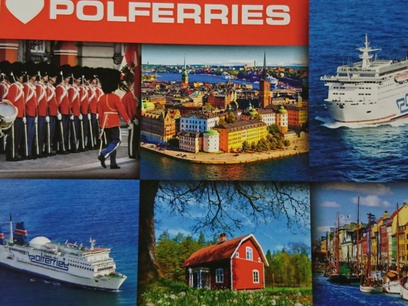 I LOVE POLFERRIES M/F SCANDINAVIA GDAŃSK NYNASHAMN