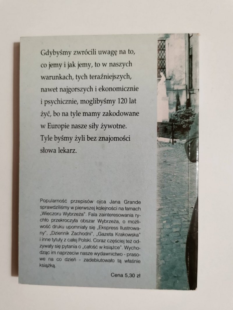 OJCA GRANDE PRZEPISY NA ZDROWE ŻYCIE - Woźniakowie 1996