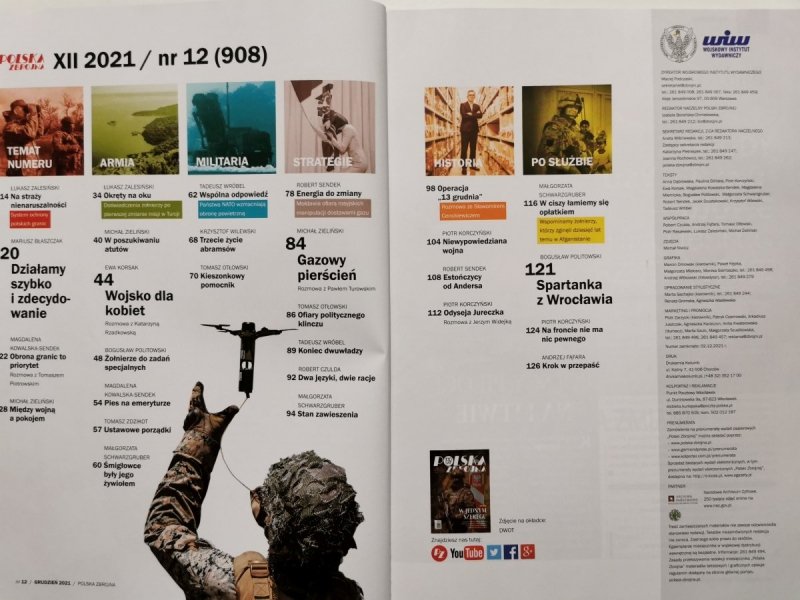 POLSKA ZBROJNA NR 12 (908) GRUDZIEŃ 2021 POLSKA ZBROJNA NR 12 (908) GRUDZIEŃ 2021 