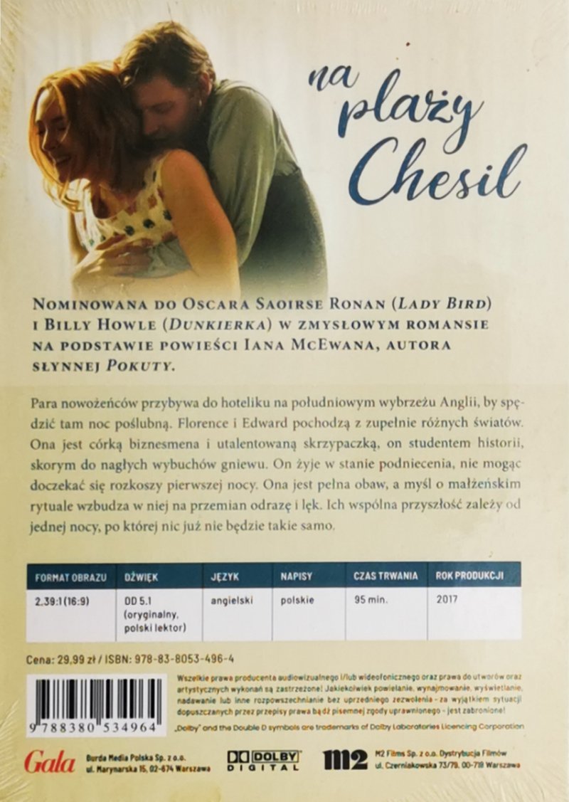 DVD. NA PLAŻY CHESIL