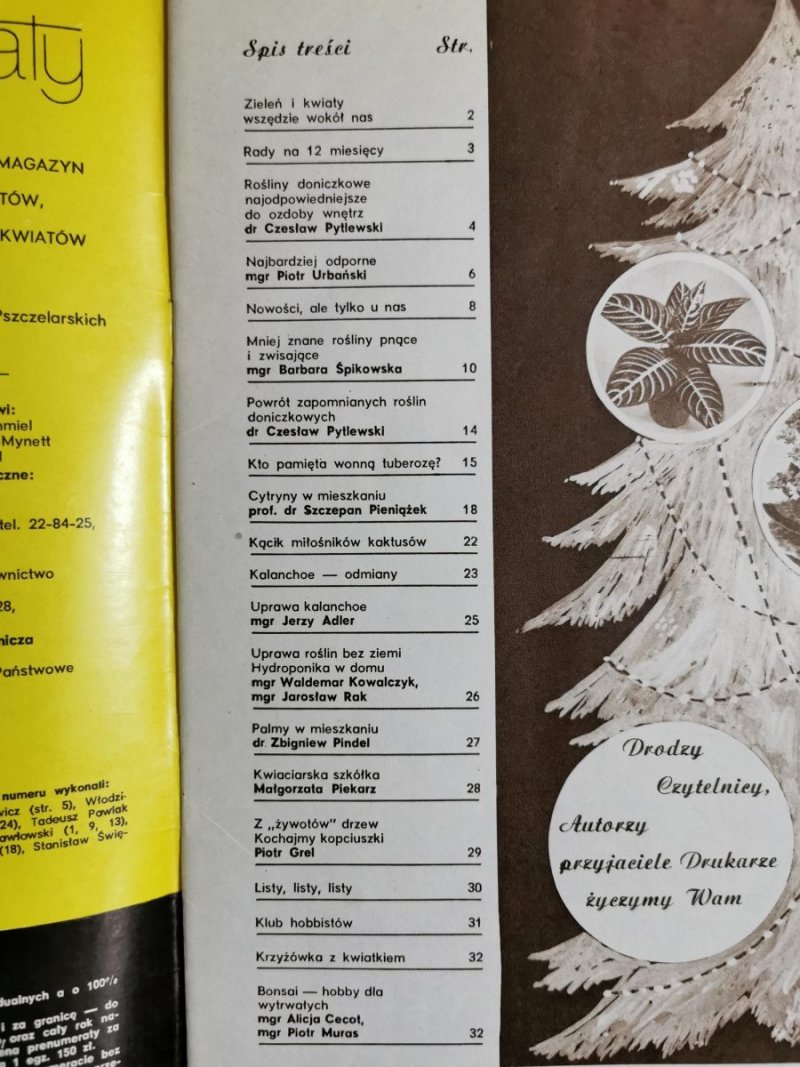 KWIATY NR 4/1985