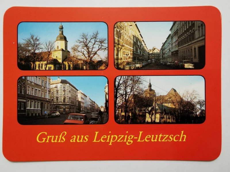 GRUSS AUS LEIPZIG-LEUTZSCH. CZTERY UJĘCIA