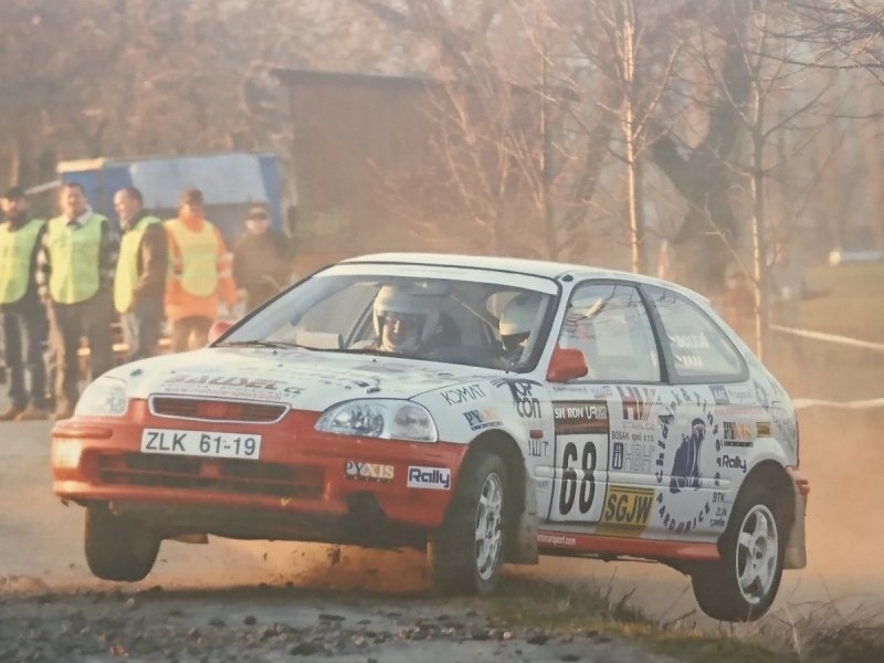 RAJD WRC 2005 ZDJĘCIE NUMER #078 HONDA CIVIC