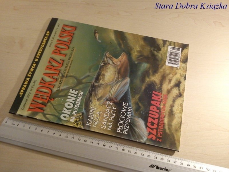 WĘDKARZ POLSKI NR. 6 / 2002 KARPIE NOCĄ