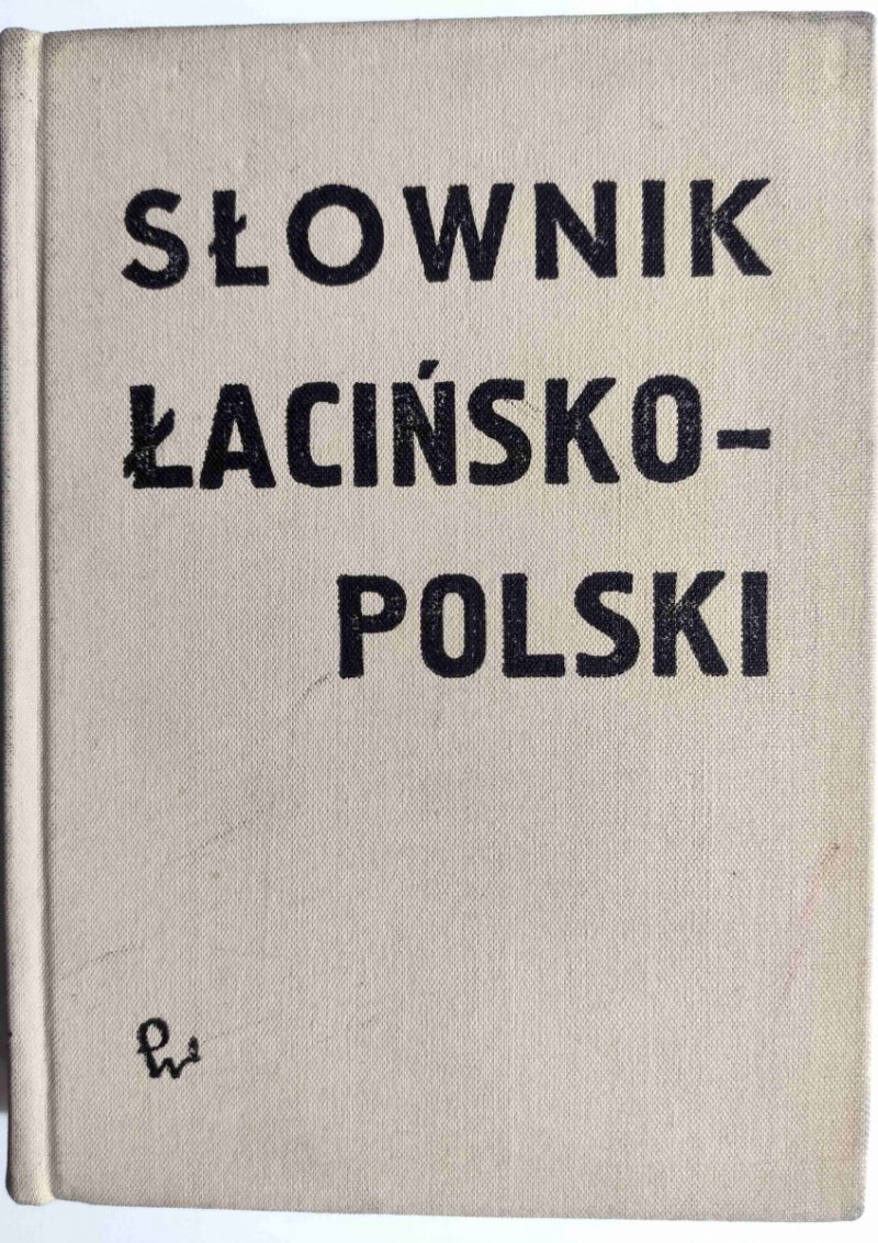 SŁOWNIK ŁACIŃSKO-POLSKI - op. Kazimierz Kumaniecki